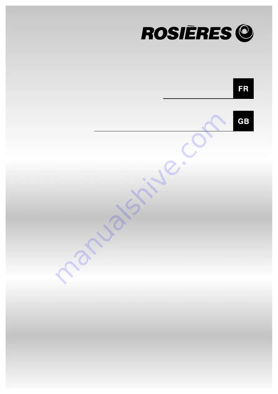 ROSIERES OV1453 User Instructions Download Page 1