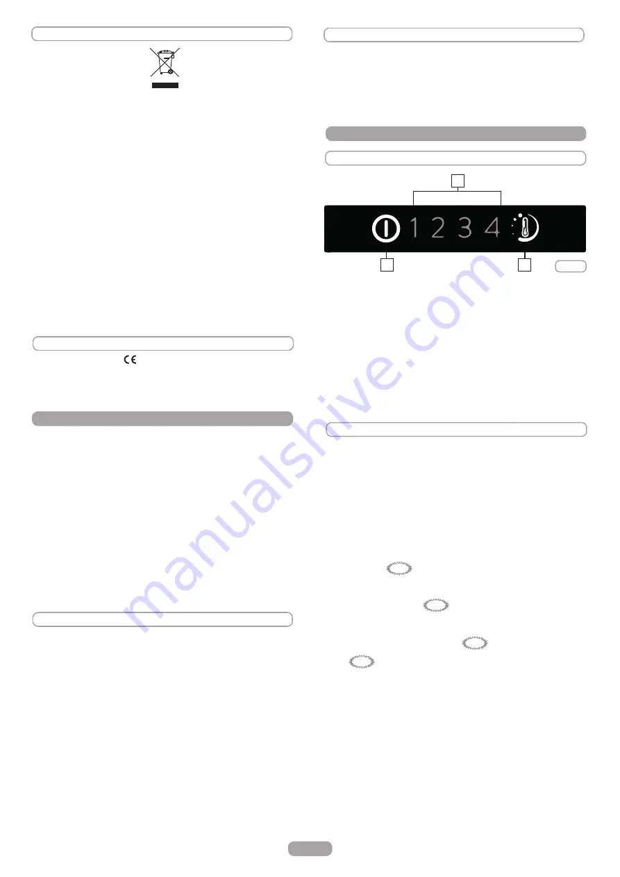 ROSIERES RBBS182 User Manual Download Page 6