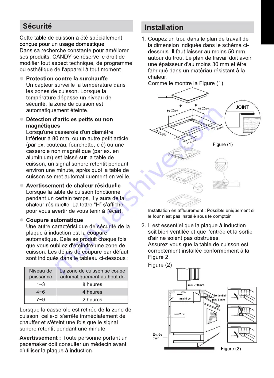 ROSIERES RICD36C3D/E1 Скачать руководство пользователя страница 26