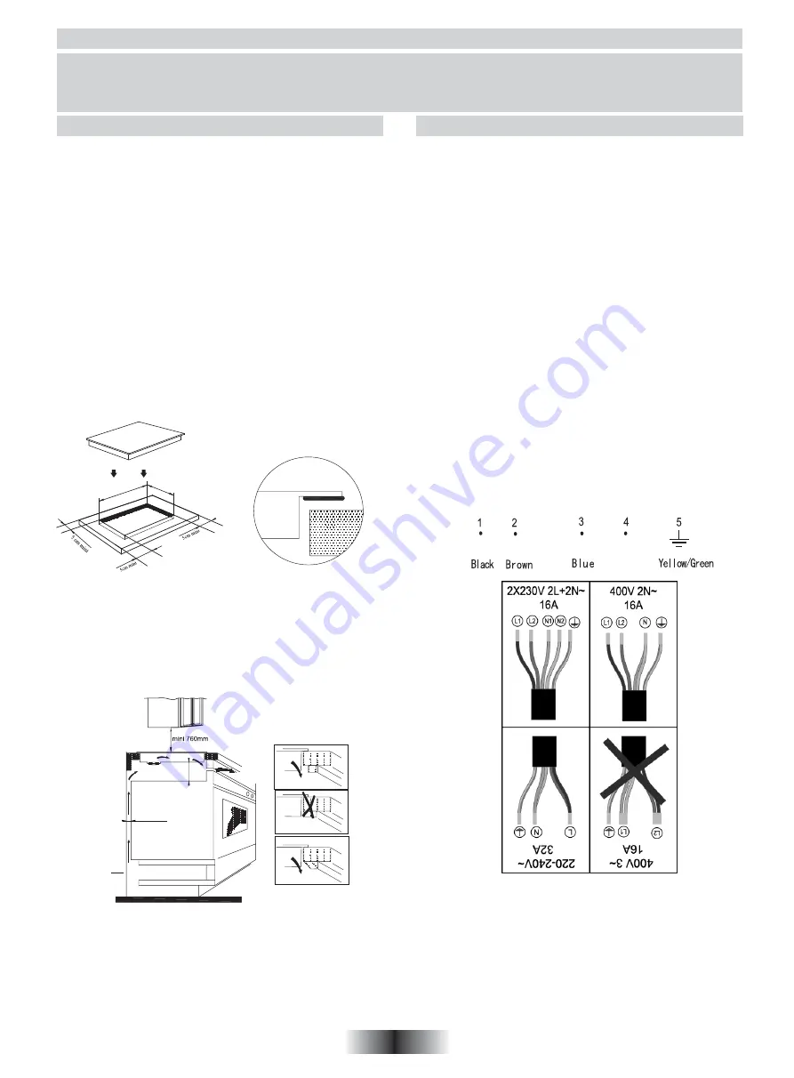 ROSIERES RPI337 Instructions For Use And Installation Download Page 12