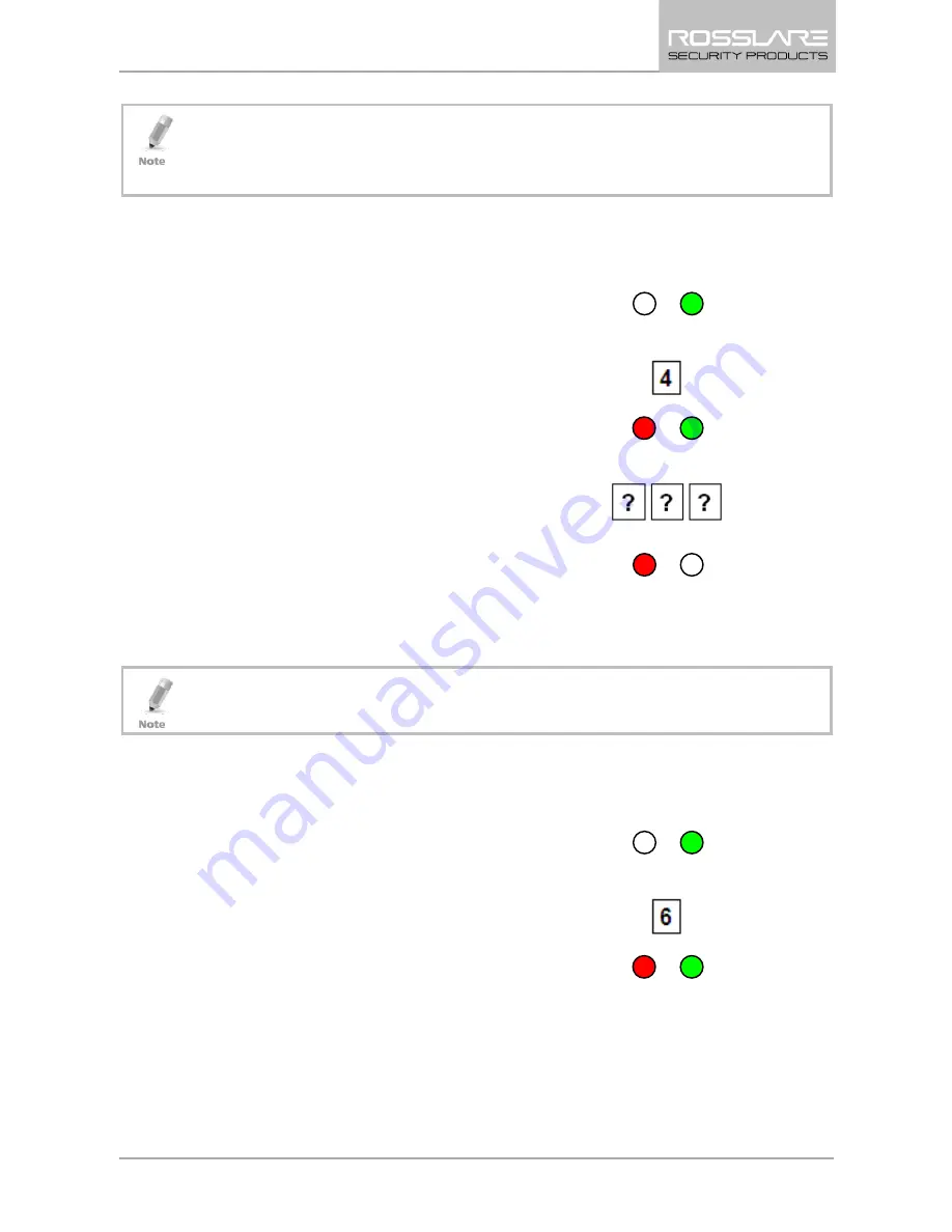 Rosslare AYC-E60 Installation And Programming Manual Download Page 33