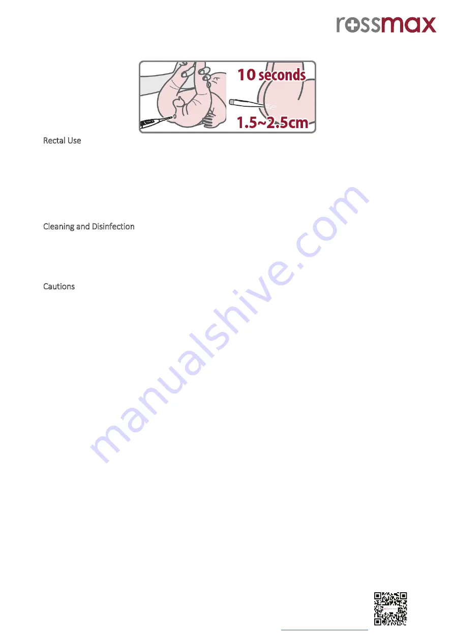 Rossmax TG380 Quick Manual Download Page 2