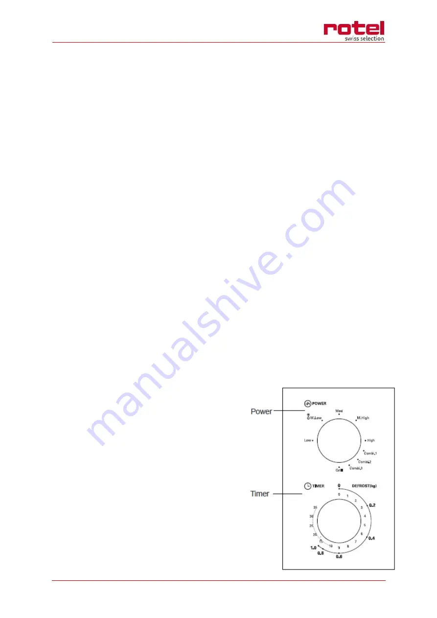 Rotel MW 574 Instructions For Use Manual Download Page 52