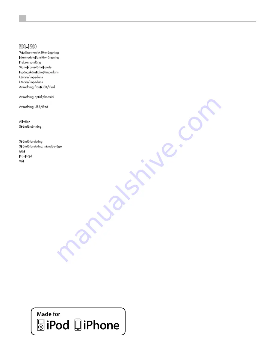 Rotel RDD-1580 Owner'S Manual Download Page 48