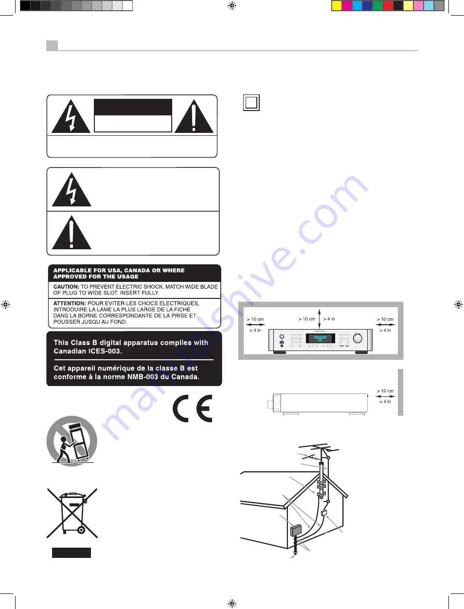 Rotel RDG-1520 Owner'S Manual Download Page 94