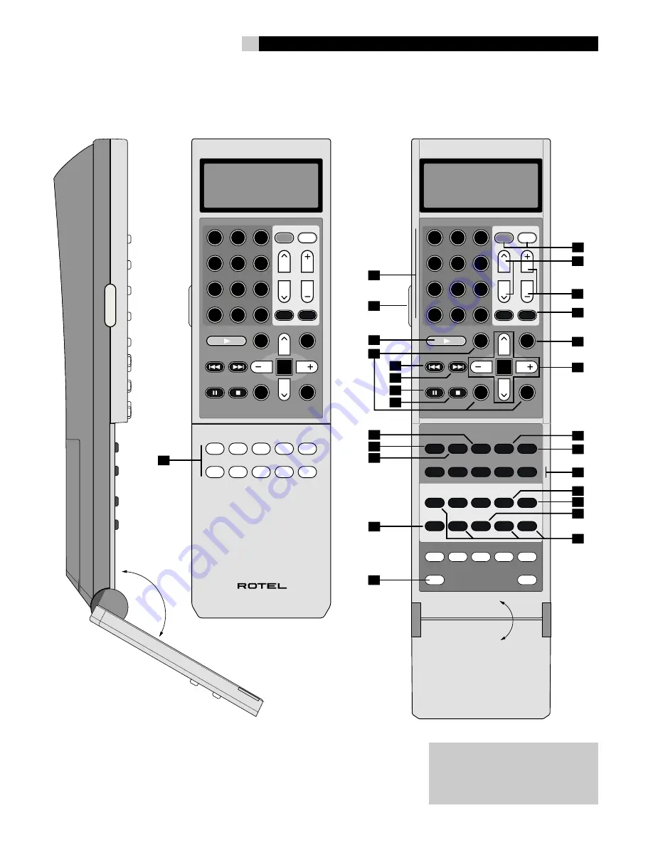 Rotel RSX-1058 Скачать руководство пользователя страница 5