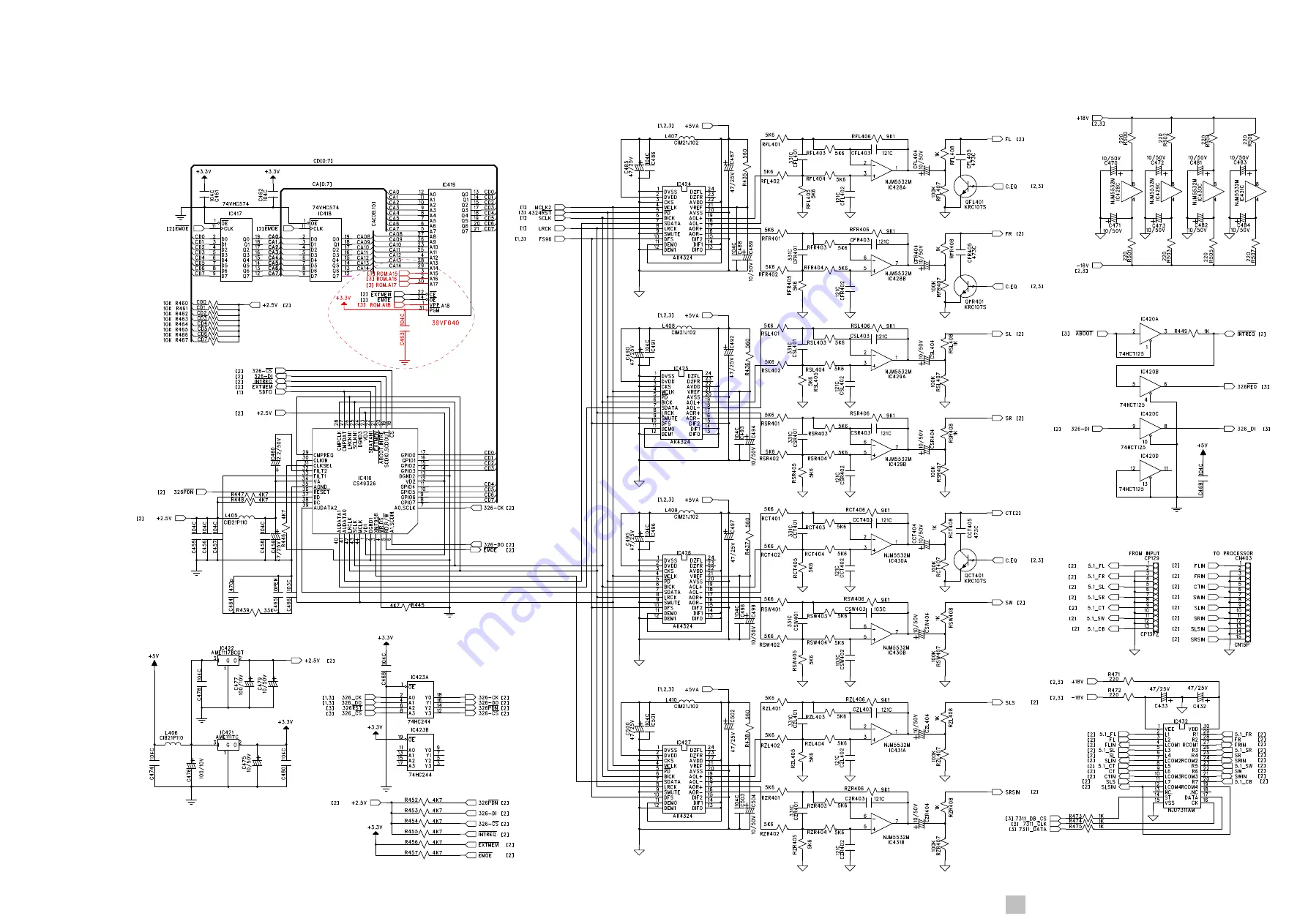 Rotel RSX-1065 V02 Technical Manual Download Page 32