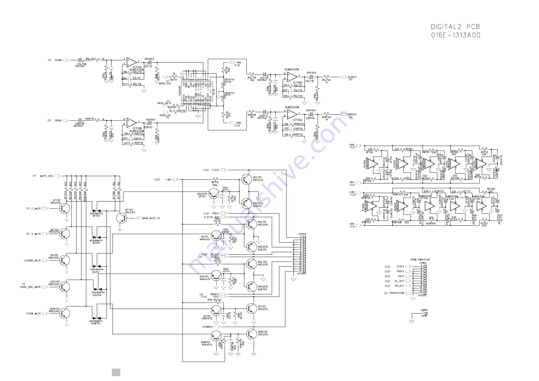 Rotel RSX-1065 V02 Technical Manual Download Page 35