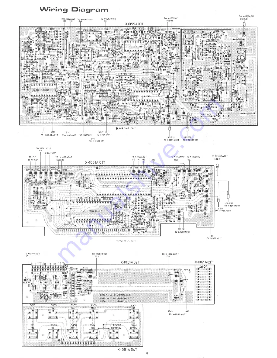 Rotel RX-875 Technical Manual Download Page 5