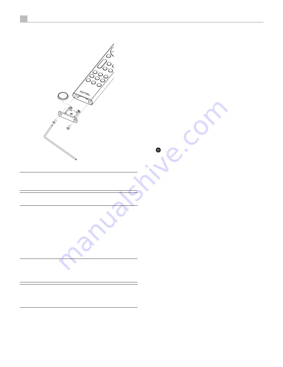 Rotel S14 Owner'S Manual Download Page 42