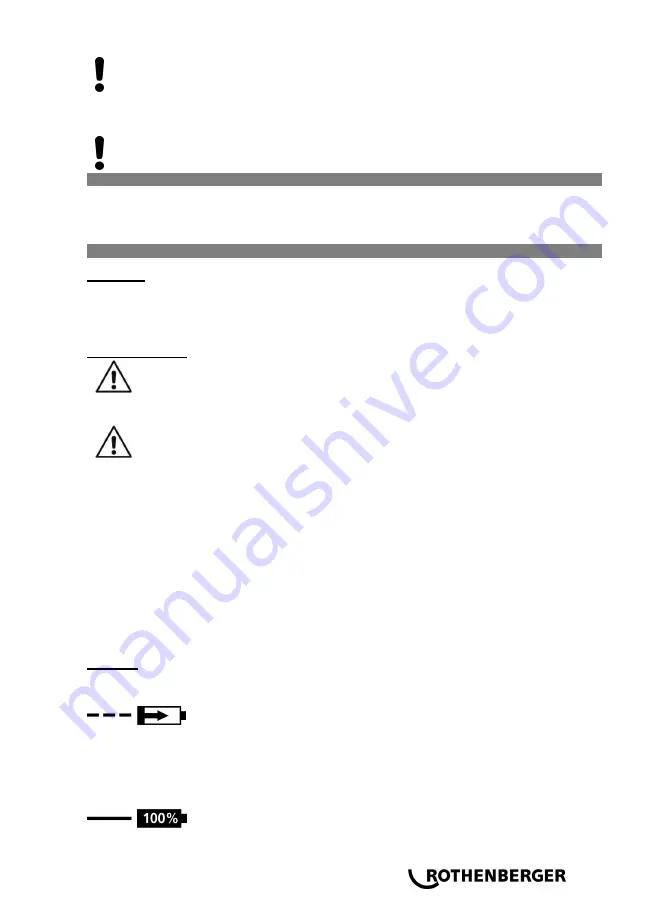 Rothenberger R 600 Instructions For Use Manual Download Page 33