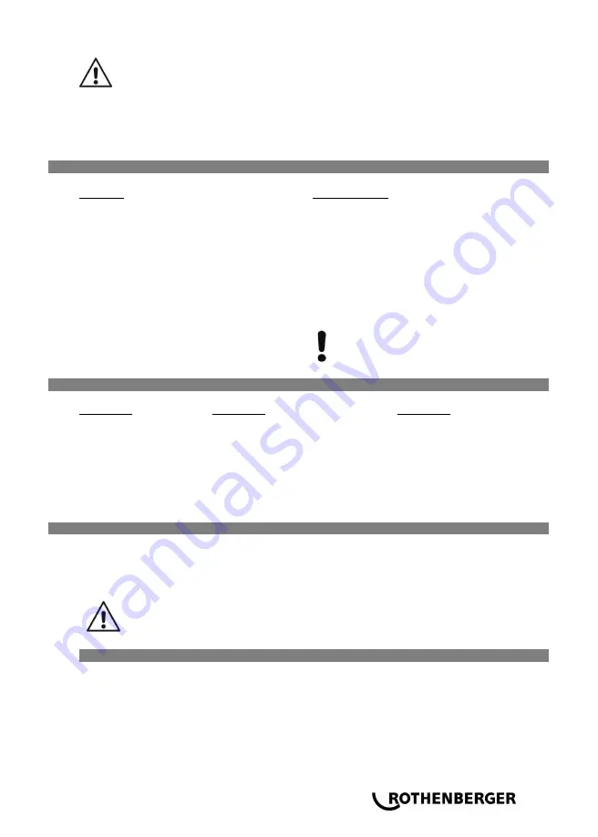 Rothenberger R 600 Instructions For Use Manual Download Page 71