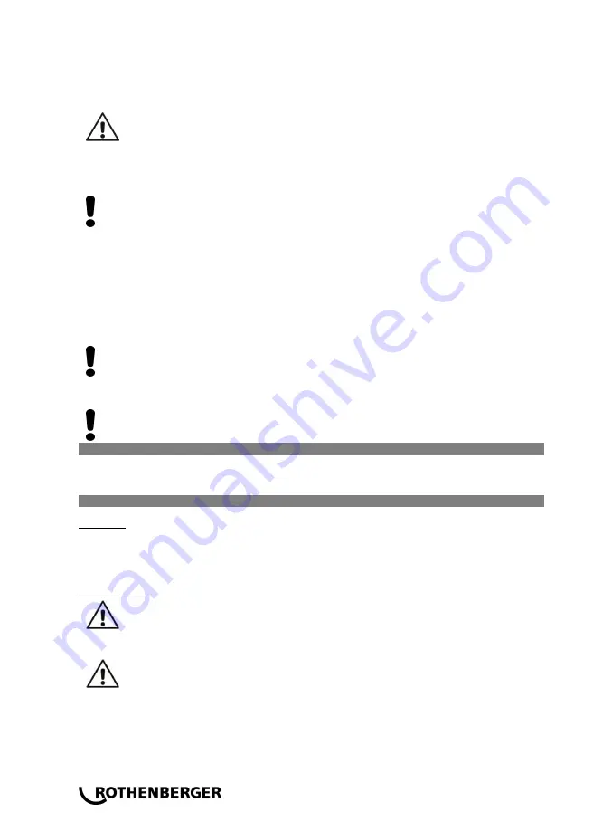 Rothenberger R 600 Instructions For Use Manual Download Page 114