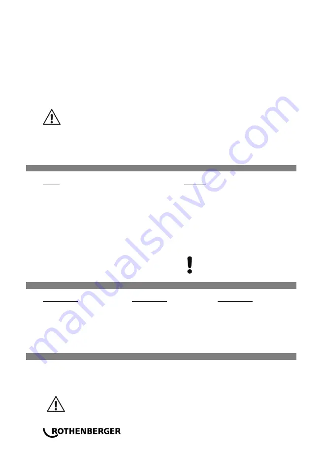 Rothenberger R 600 Instructions For Use Manual Download Page 136