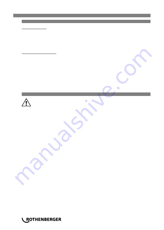 Rothenberger R 600 Instructions For Use Manual Download Page 210