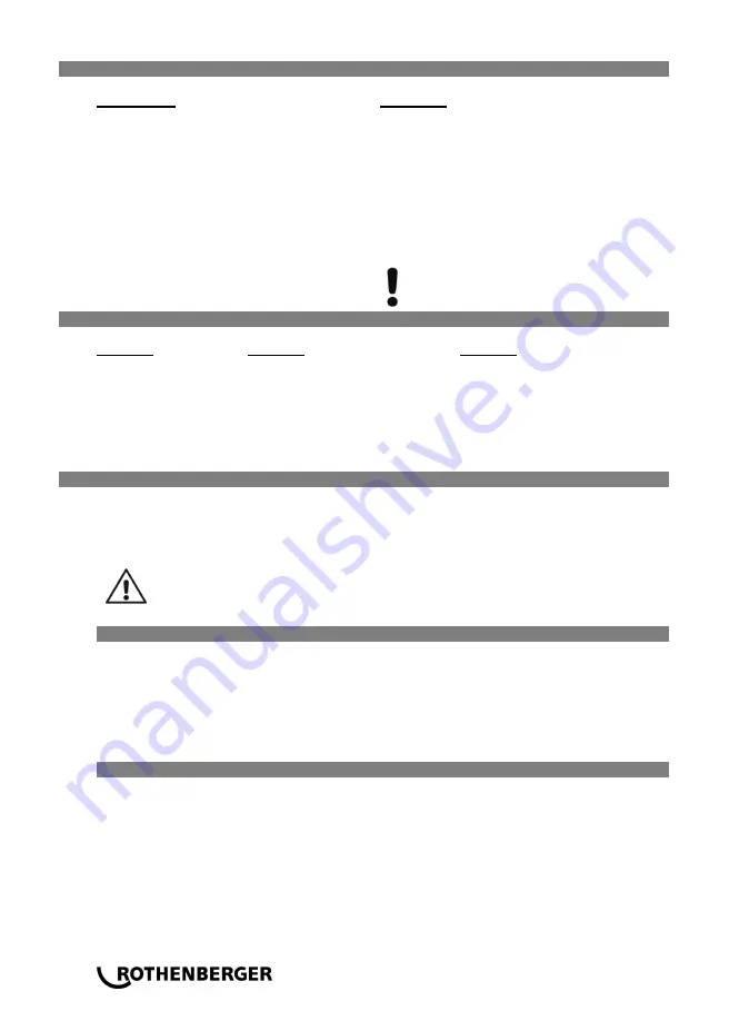 Rothenberger R 600 Instructions For Use Manual Download Page 216