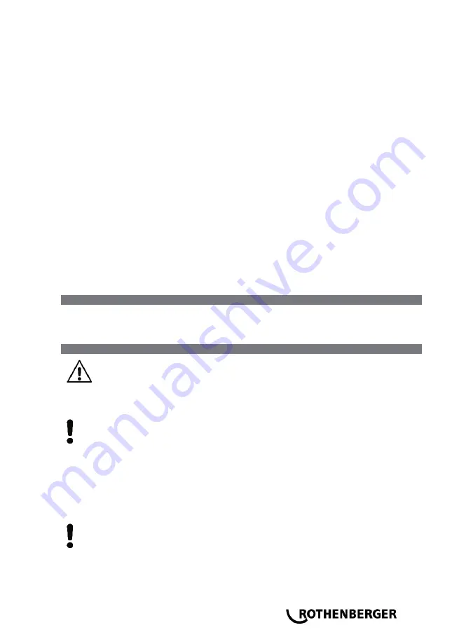 Rothenberger ROCAM 4 Instructions For Use Manual Download Page 45