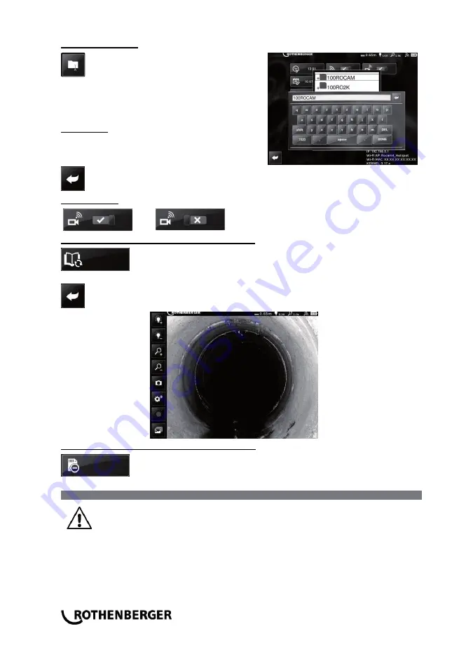 Rothenberger ROCAM 4 Instructions For Use Manual Download Page 180