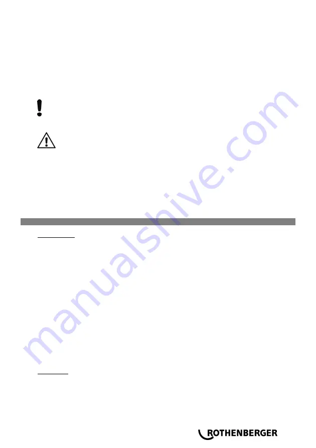 Rothenberger ROPULS AUS Instructions For Use Manual Download Page 63