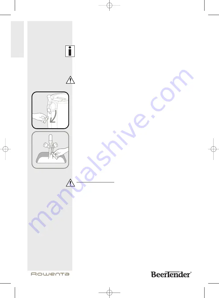 Rowenta BeerTender Manual Download Page 13