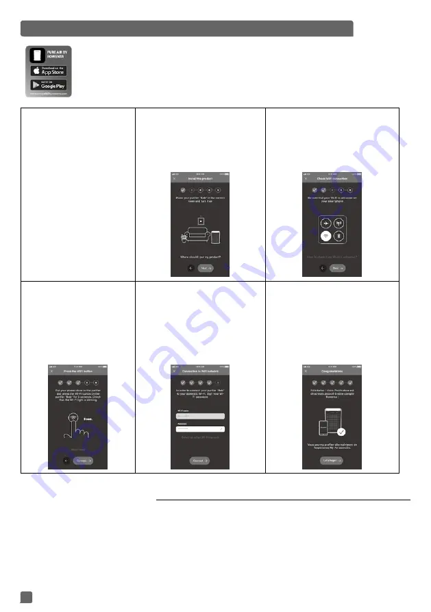 Rowenta PURE AIR GENIUS PU3080 Скачать руководство пользователя страница 63