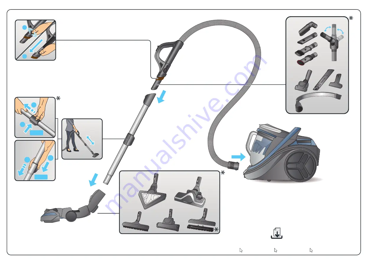 Rowenta Silence Force Cyclonic Manual Download Page 4