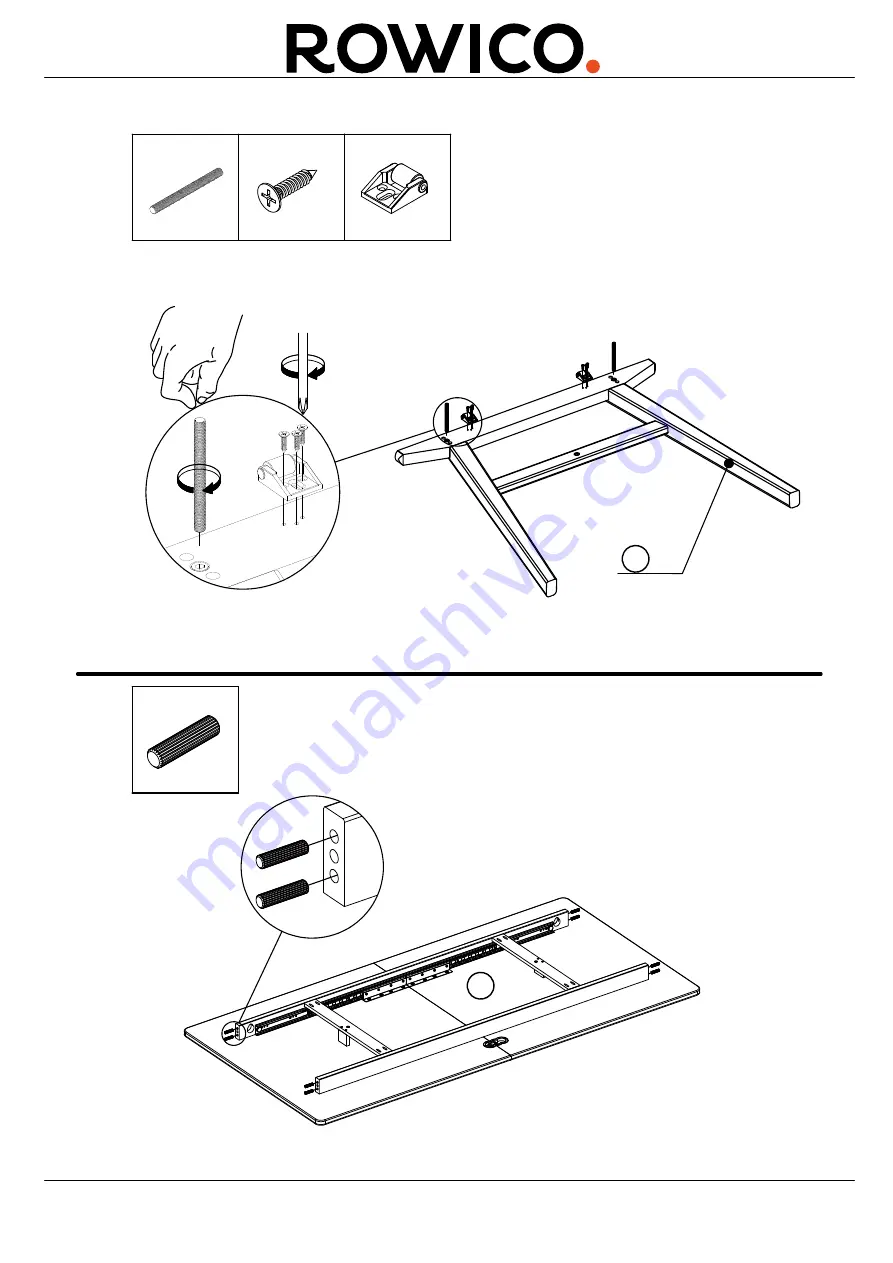 Rowico GRAHAM 118930 Assembly Instruction Download Page 3