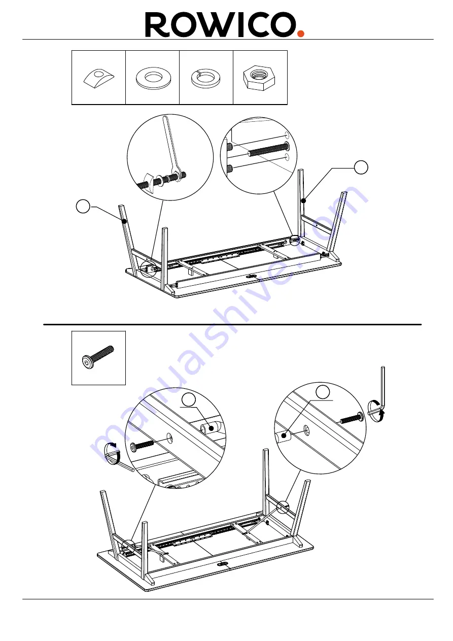 Rowico GRAHAM 118930 Assembly Instruction Download Page 4