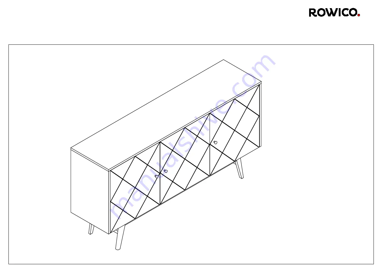 Rowico Monterey 118690 Assembly Instruction Manual Download Page 1