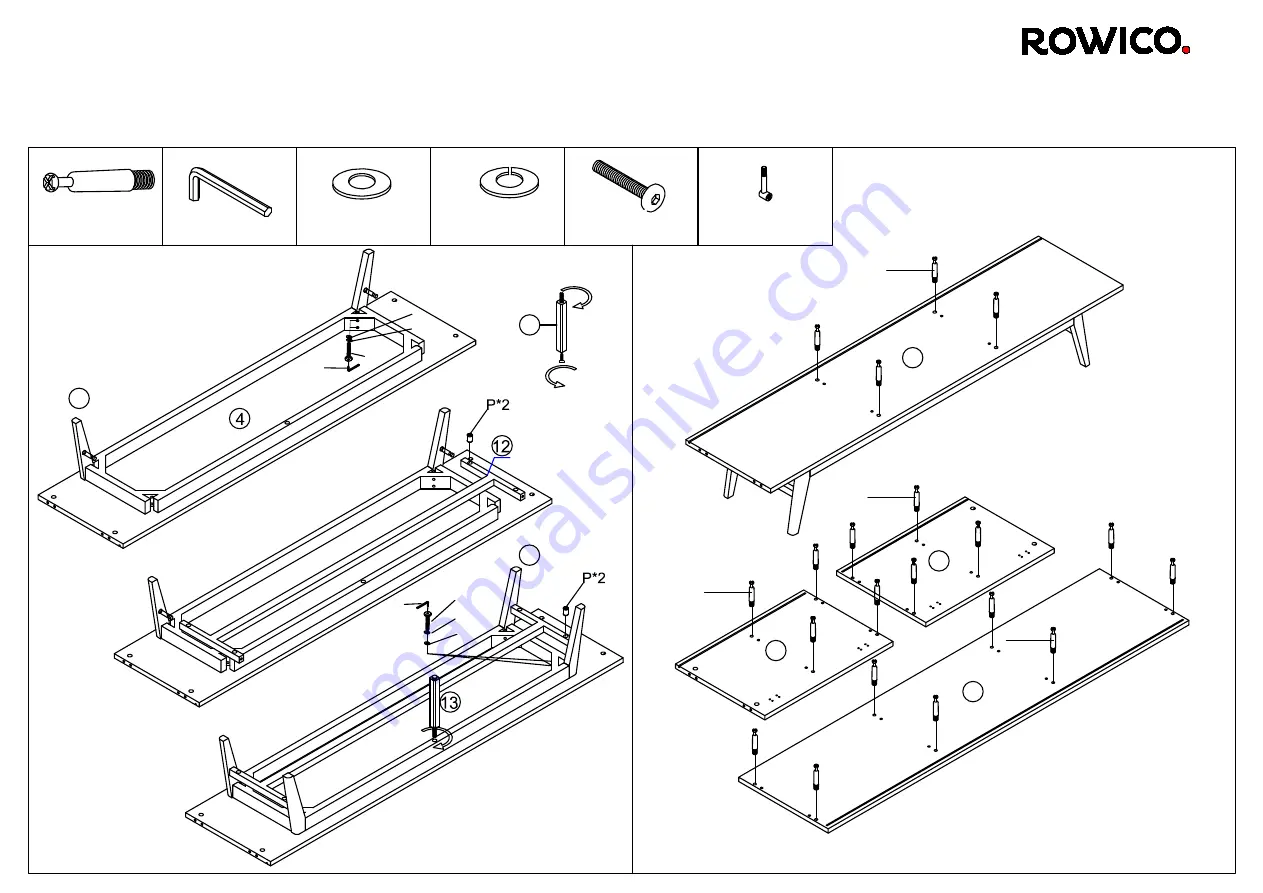 Rowico Monterey 118690 Скачать руководство пользователя страница 4