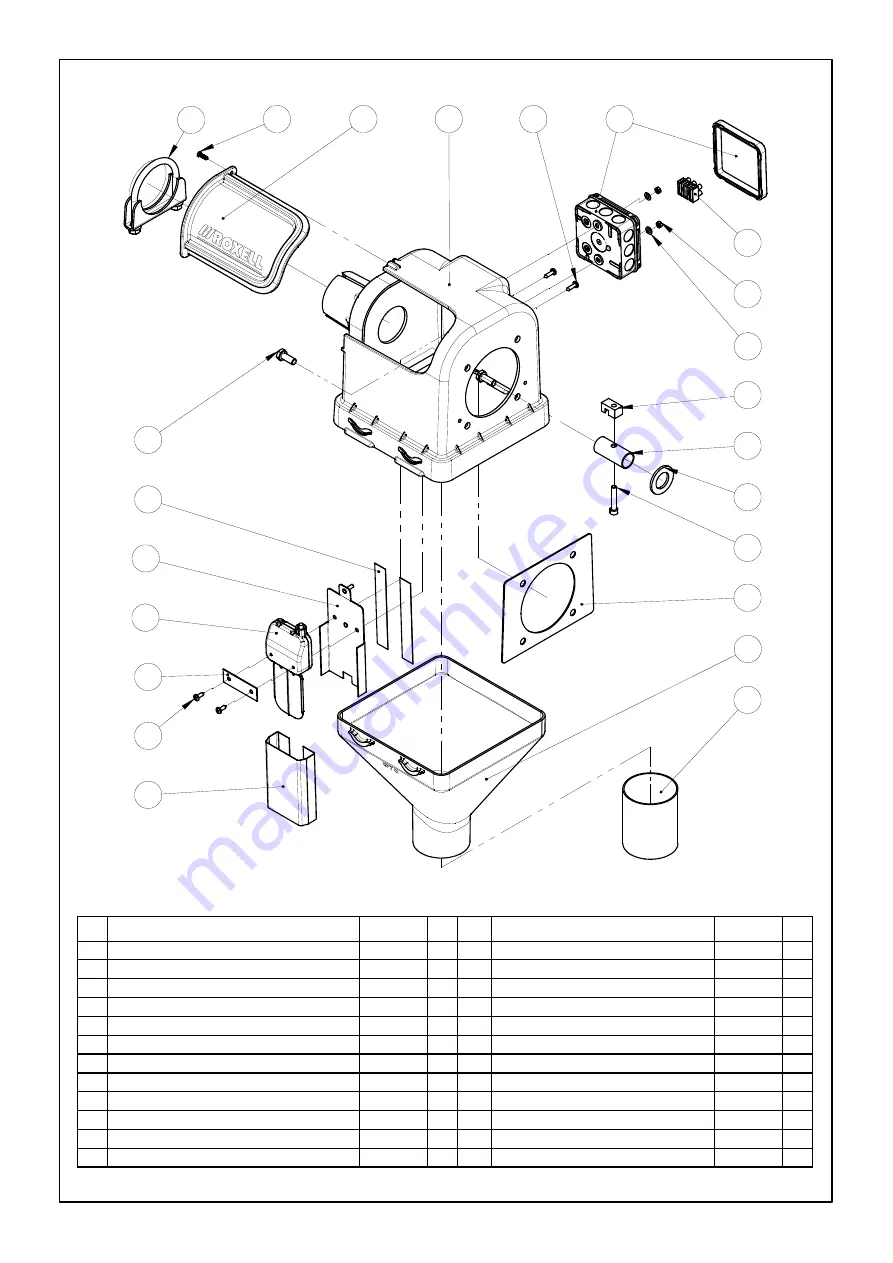 Roxell FLEX-AUGER FA 125 Use And Assembly Manual Download Page 30