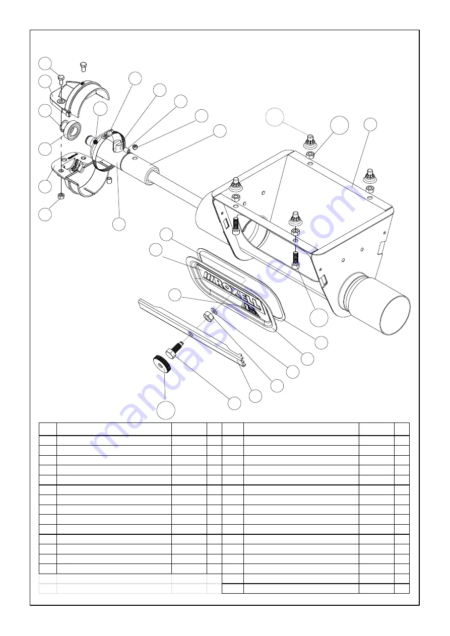 Roxell FLEX-AUGER FA 125 Use And Assembly Manual Download Page 45