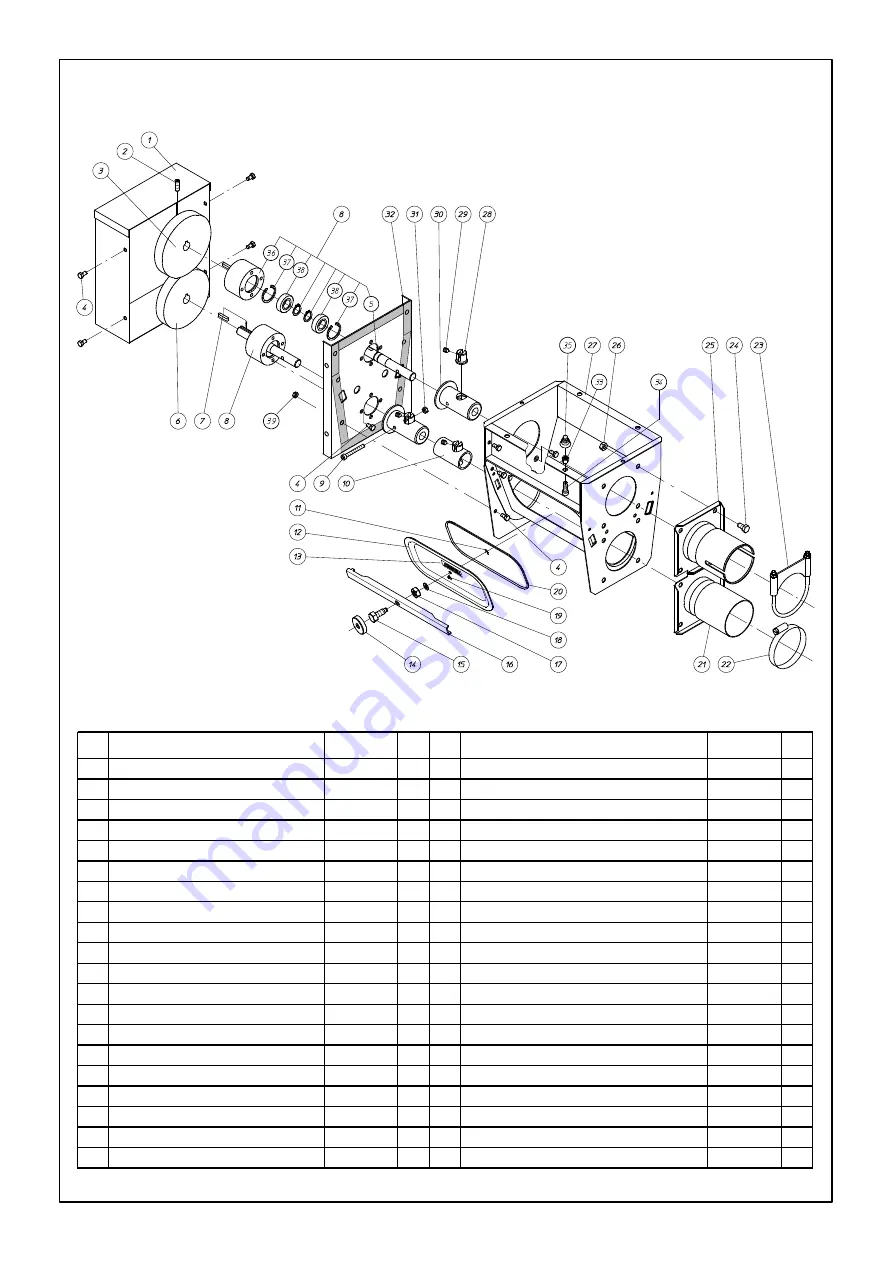 Roxell FLEX-AUGER FA 125 Use And Assembly Manual Download Page 58