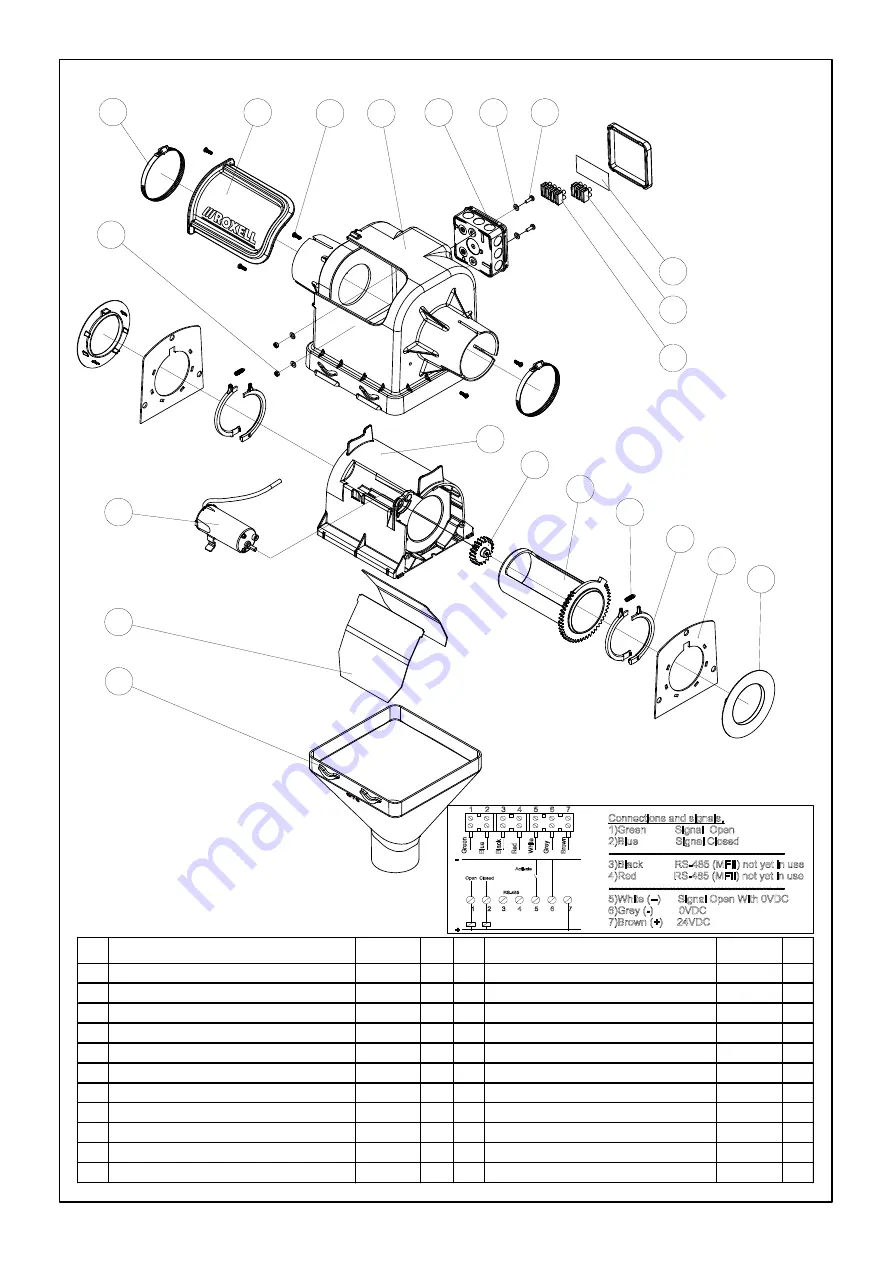 Roxell FLEX-AUGER FA 125 Use And Assembly Manual Download Page 78