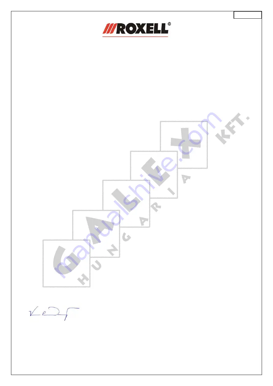 Roxell Vitoo In Line Use And Assembly Manual Download Page 23