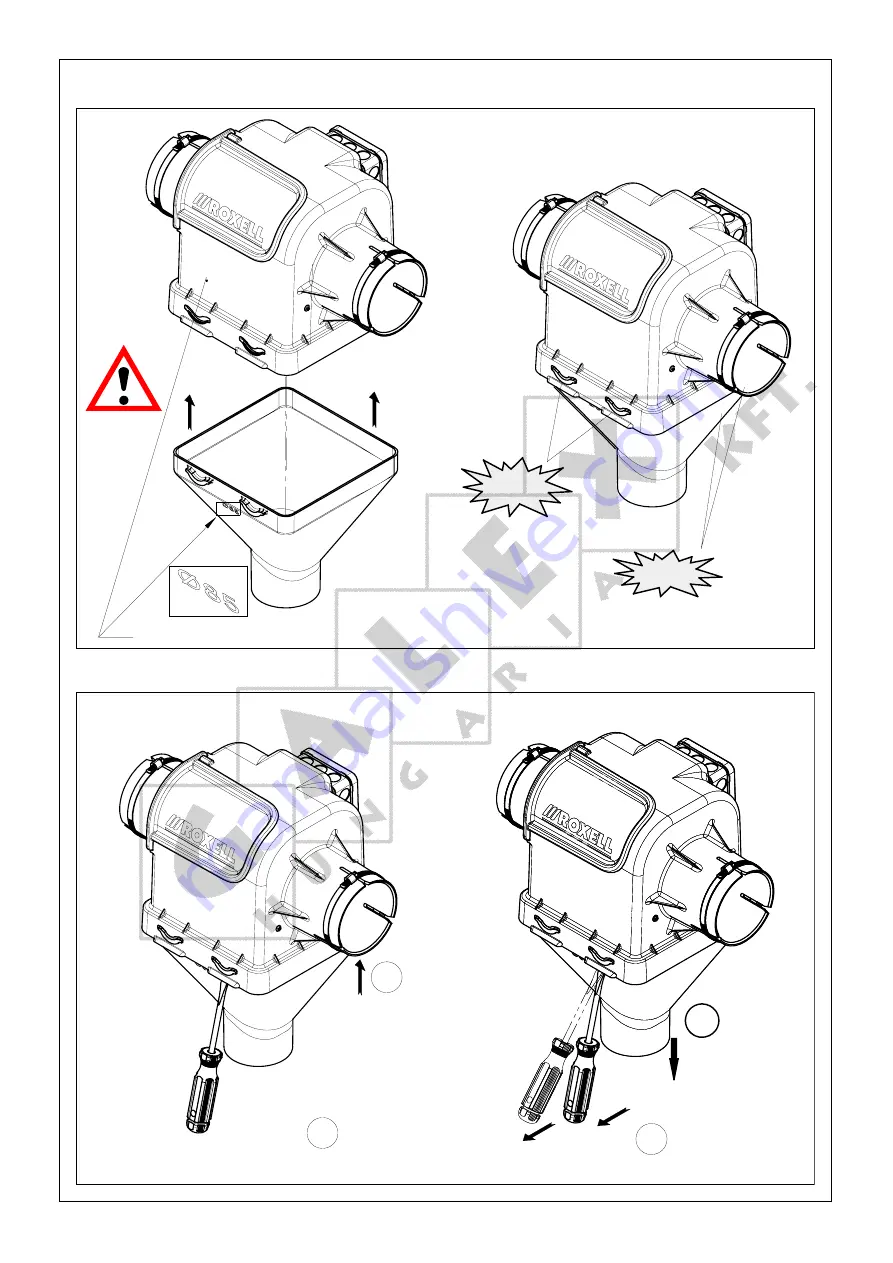 Roxell Vitoo In Line Use And Assembly Manual Download Page 96