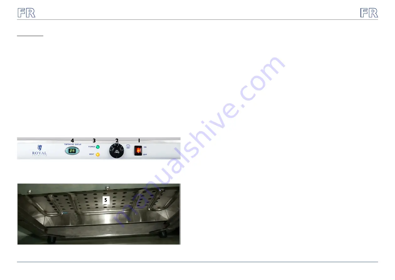 Royal Catering RCHT-1200 User Manual Download Page 11