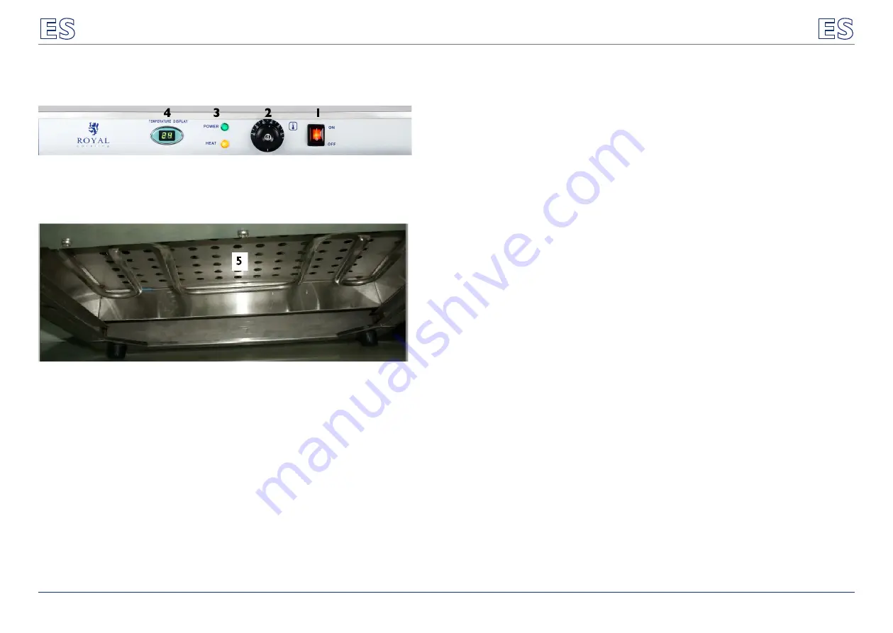 Royal Catering RCHT-1200 User Manual Download Page 18