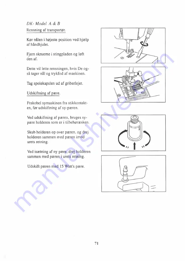 Royal Consul Europe EVA 2718 Instruction Manual Download Page 74