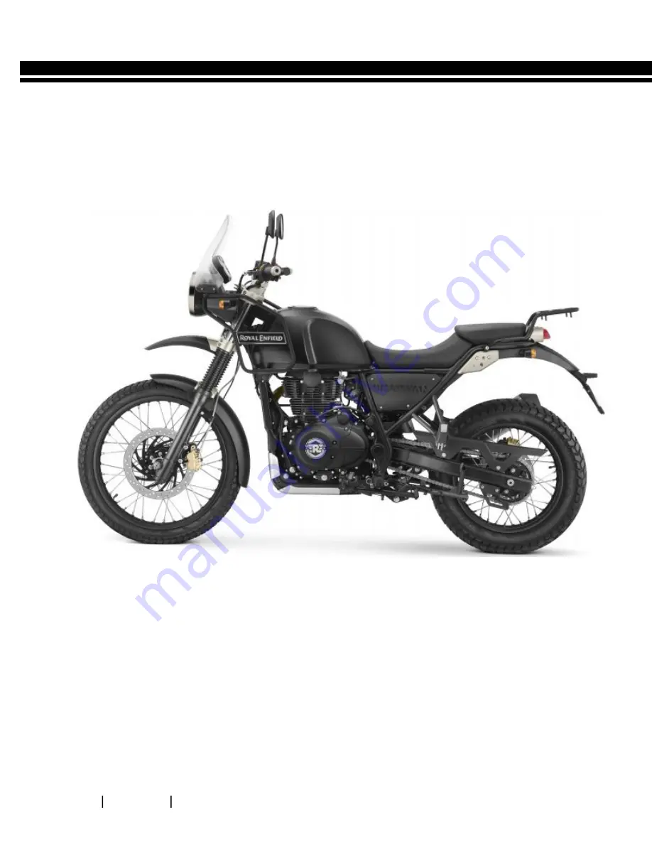 Royal Enfield Himalayan Service Manual Download Page 3