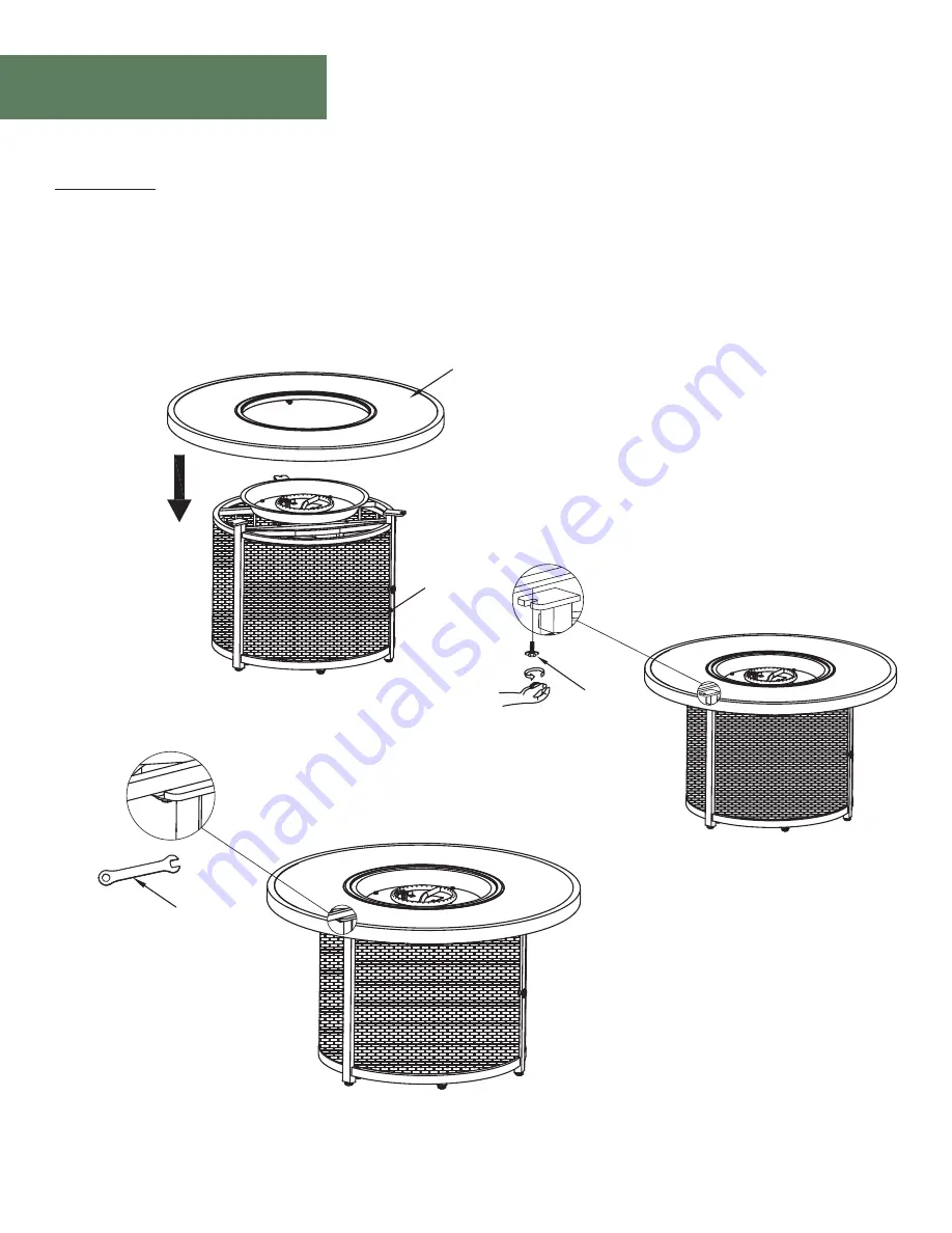 Royal garden FWA19930 Assembly Instructions Manual Download Page 9