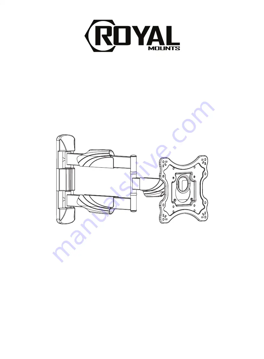 Royal Mounts ROY5603B User Manual Download Page 1