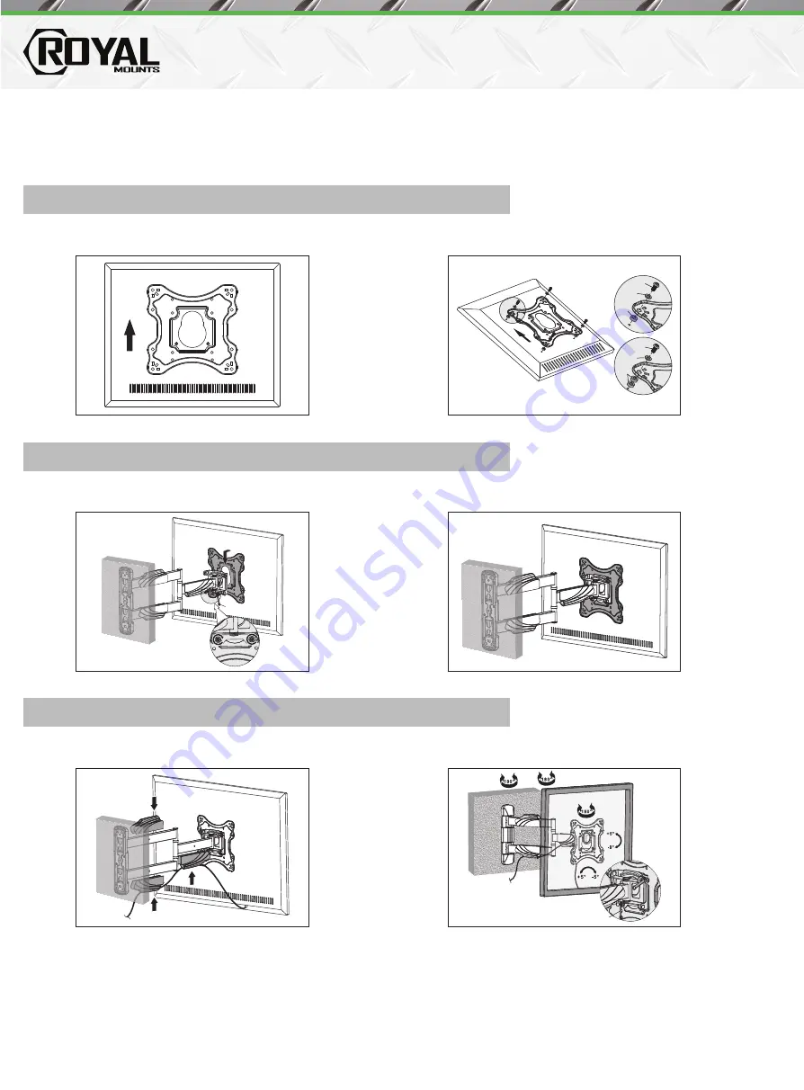 Royal Mounts ROY5603B User Manual Download Page 4