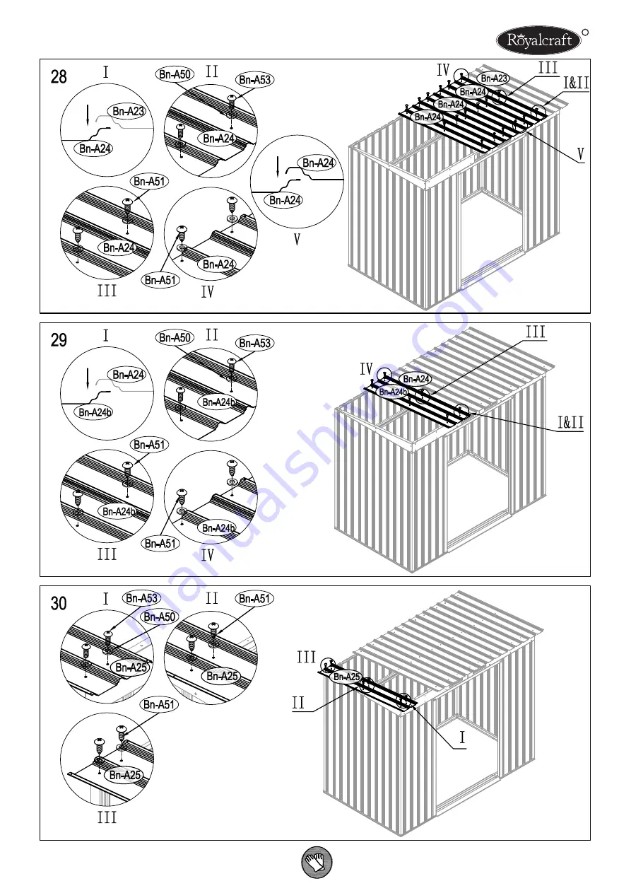 Royalcraft ASCOT 1 Assembly Instructions Manual Download Page 16