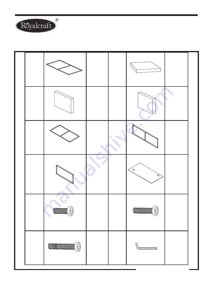 Royalcraft Berlin Assembly Instructions Manual Download Page 5