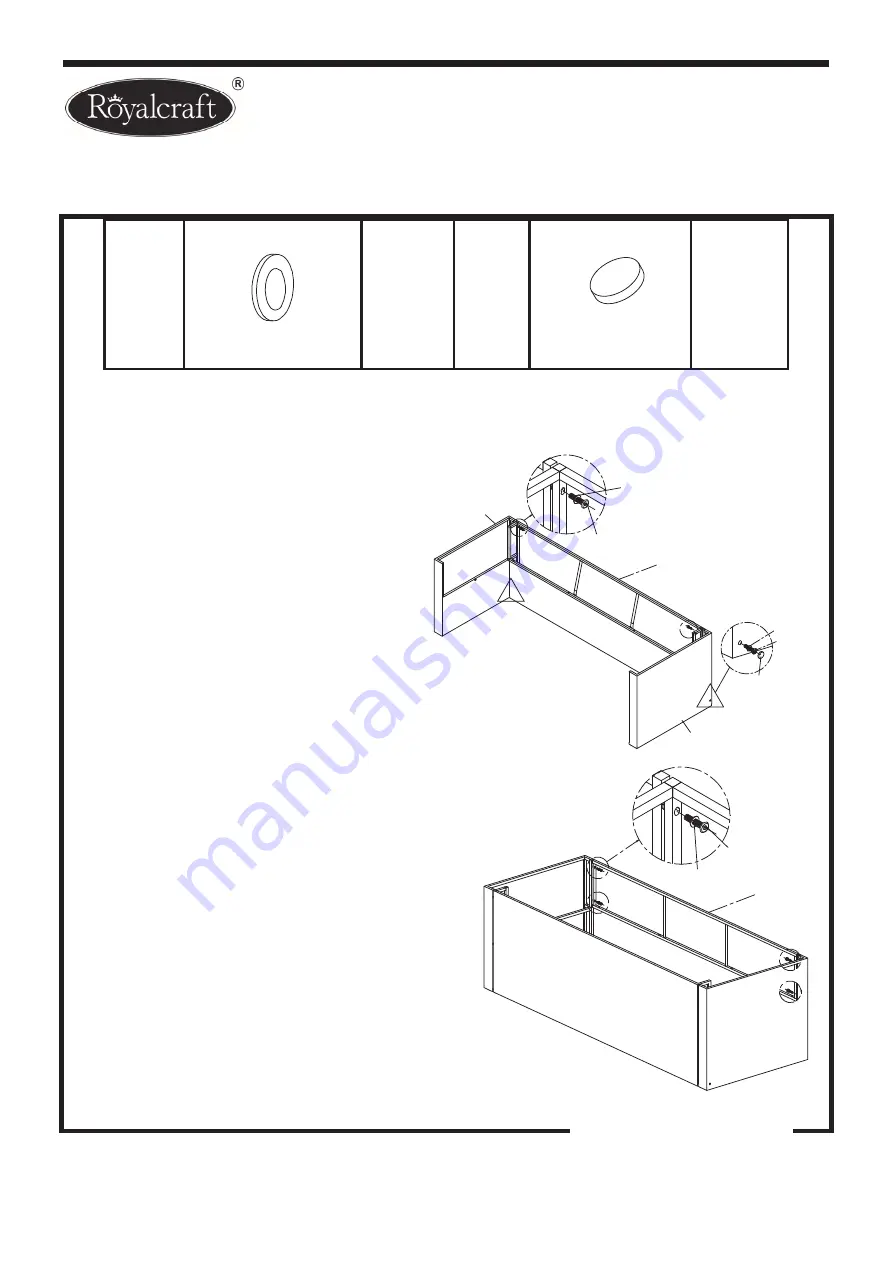 Royalcraft Berlin Assembly Instructions Manual Download Page 6