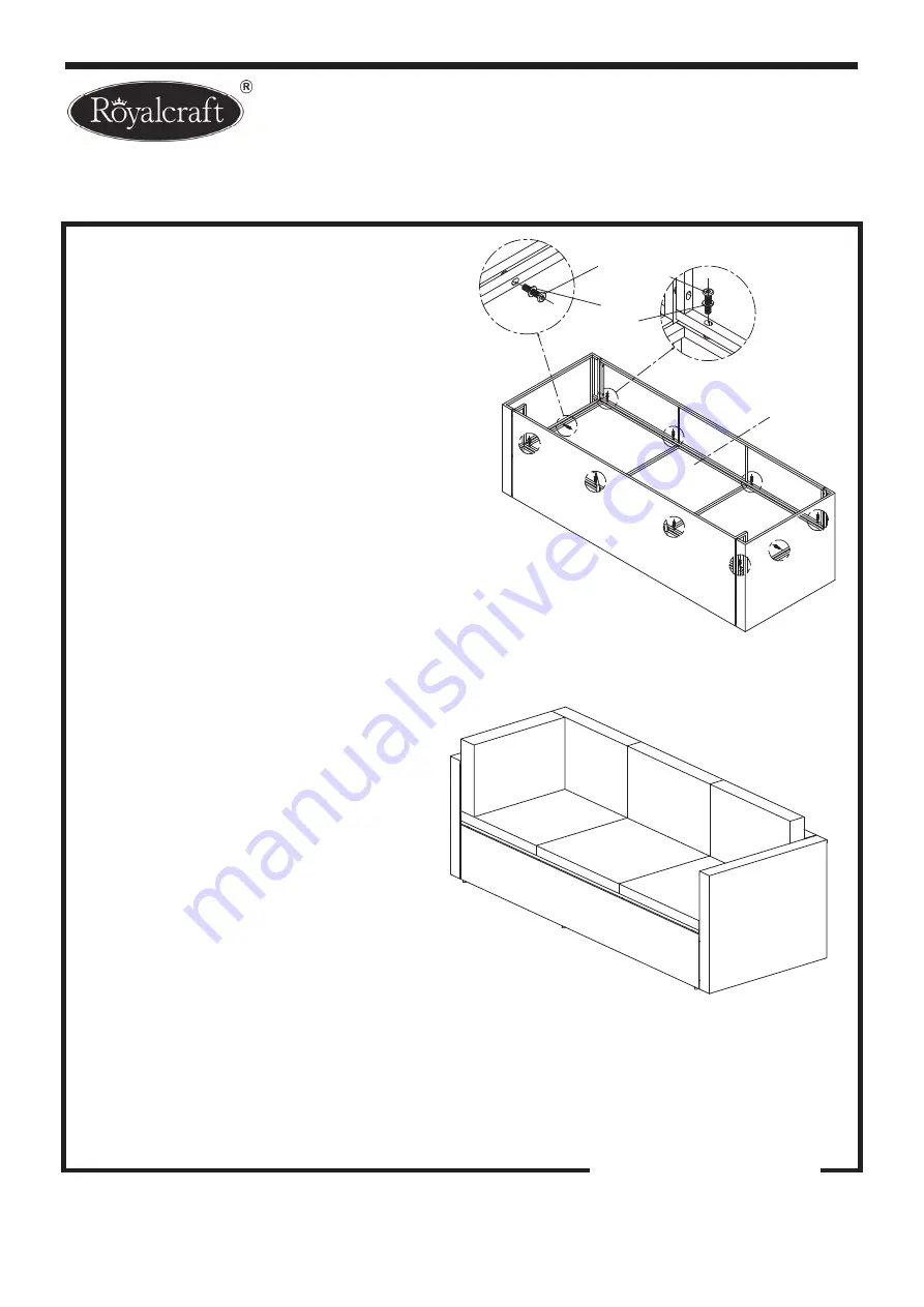 Royalcraft Berlin Assembly Instructions Manual Download Page 7