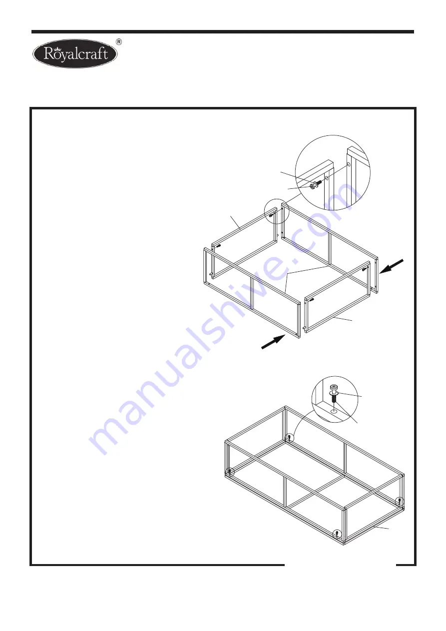 Royalcraft Berlin Assembly Instructions Manual Download Page 11