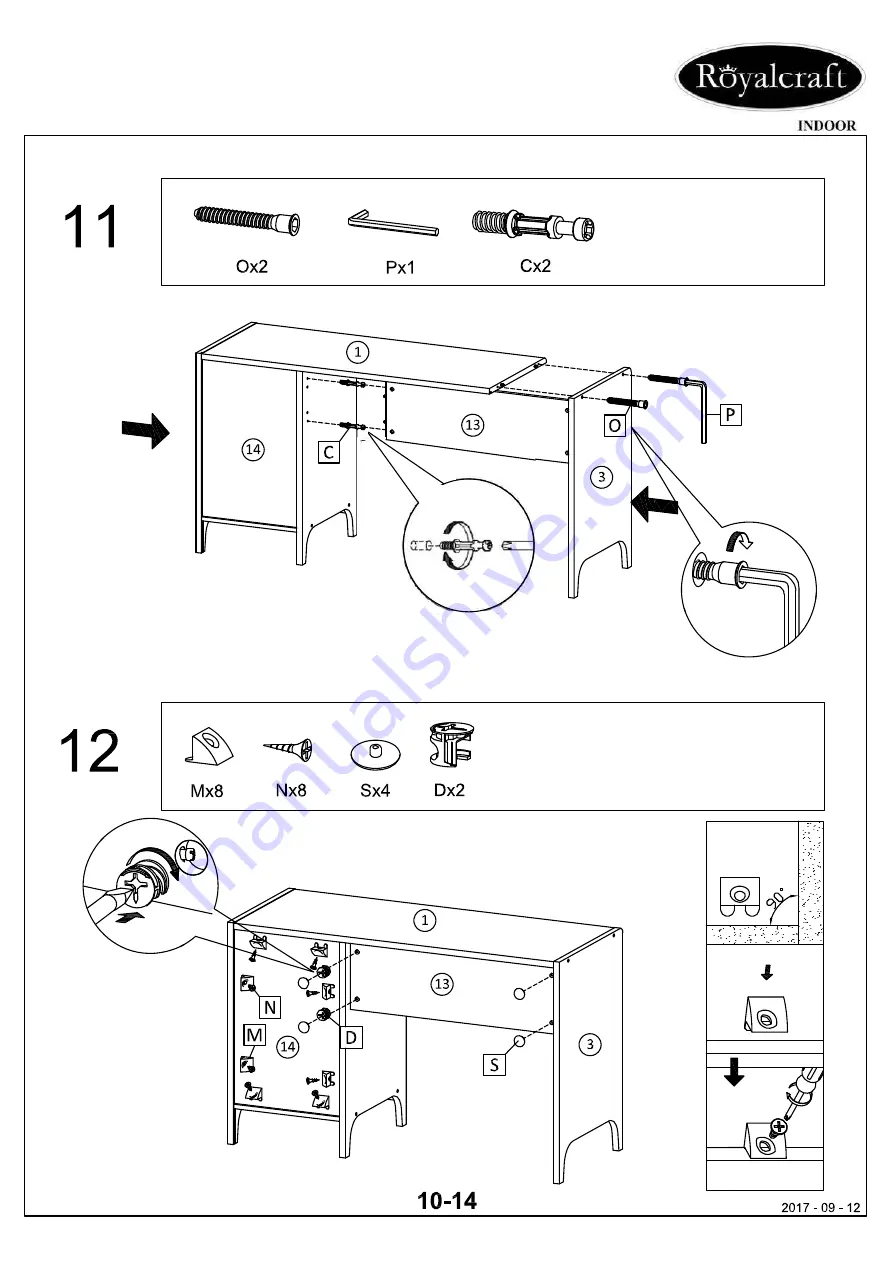 Royalcraft Bo Assembly Instructions Manual Download Page 10