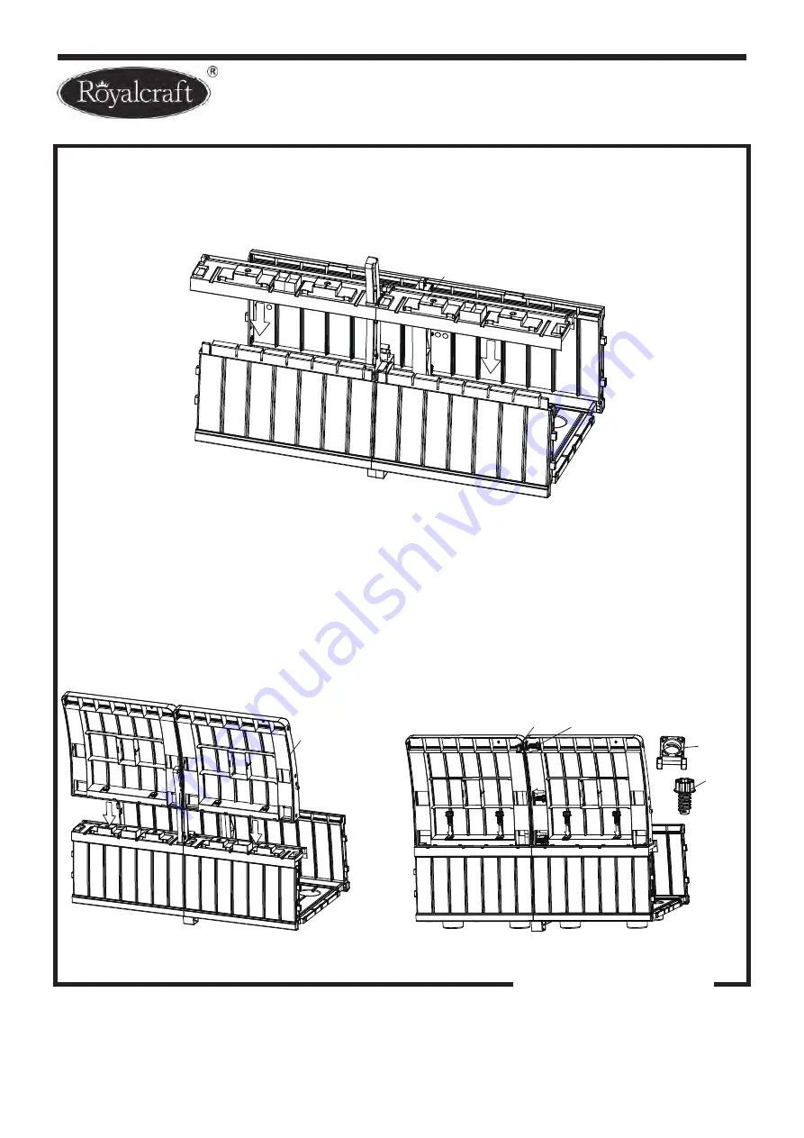 Royalcraft Faro Black Assembly Instructions Manual Download Page 8